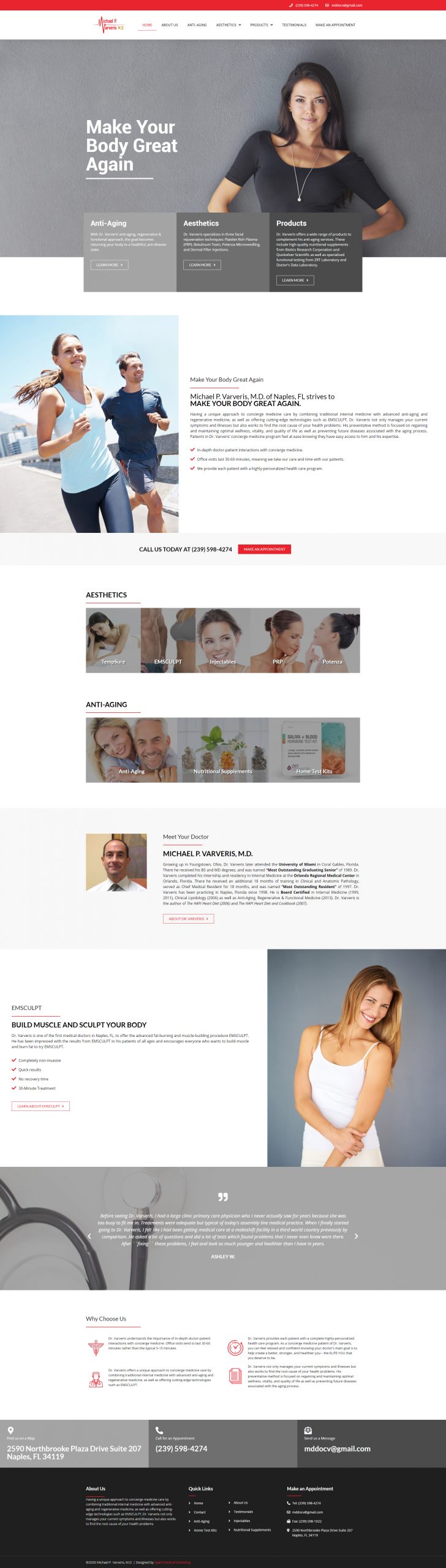 Michael P. Varveris, M.D. Homepage