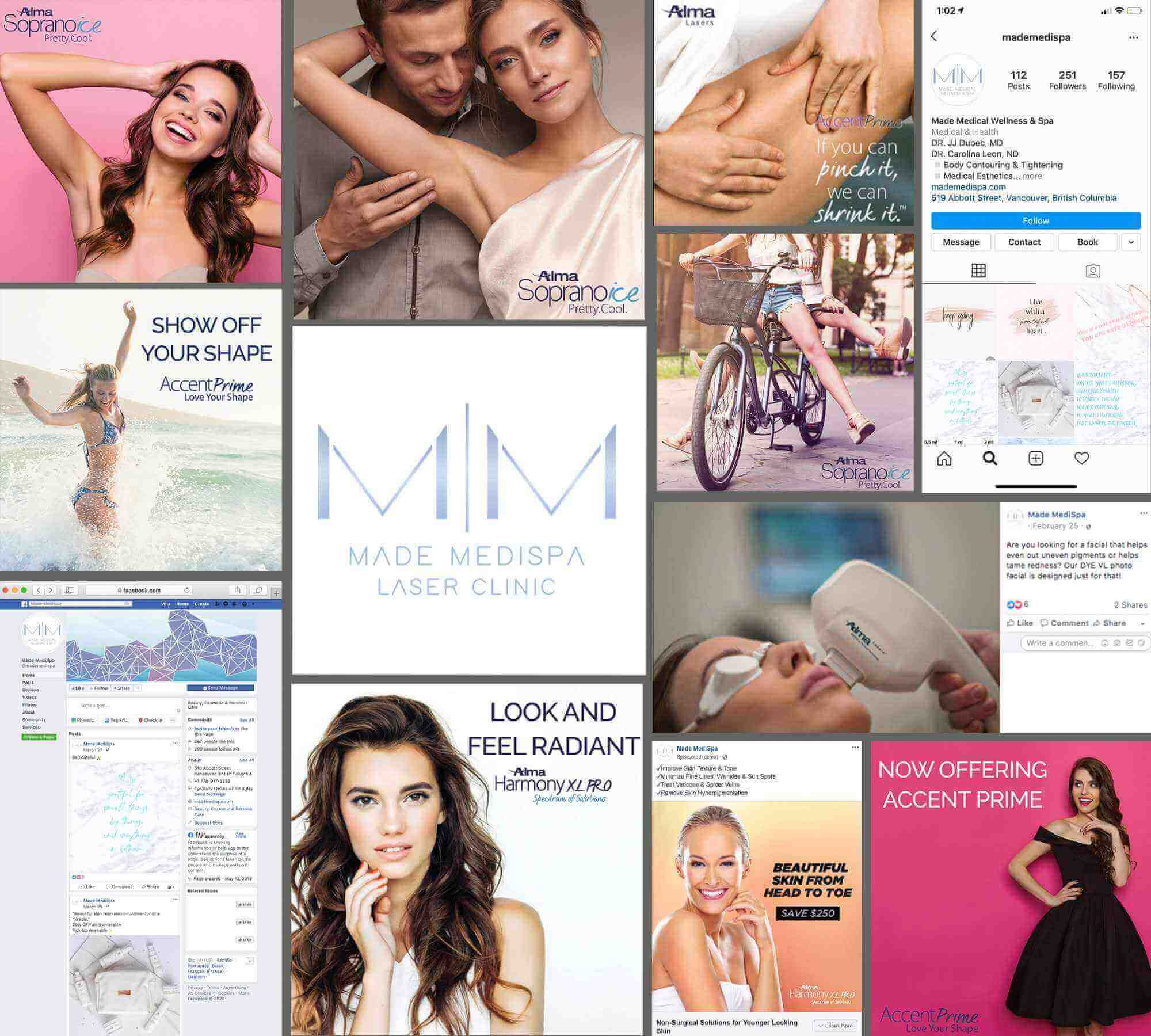 Made Medispa Social Media Ads