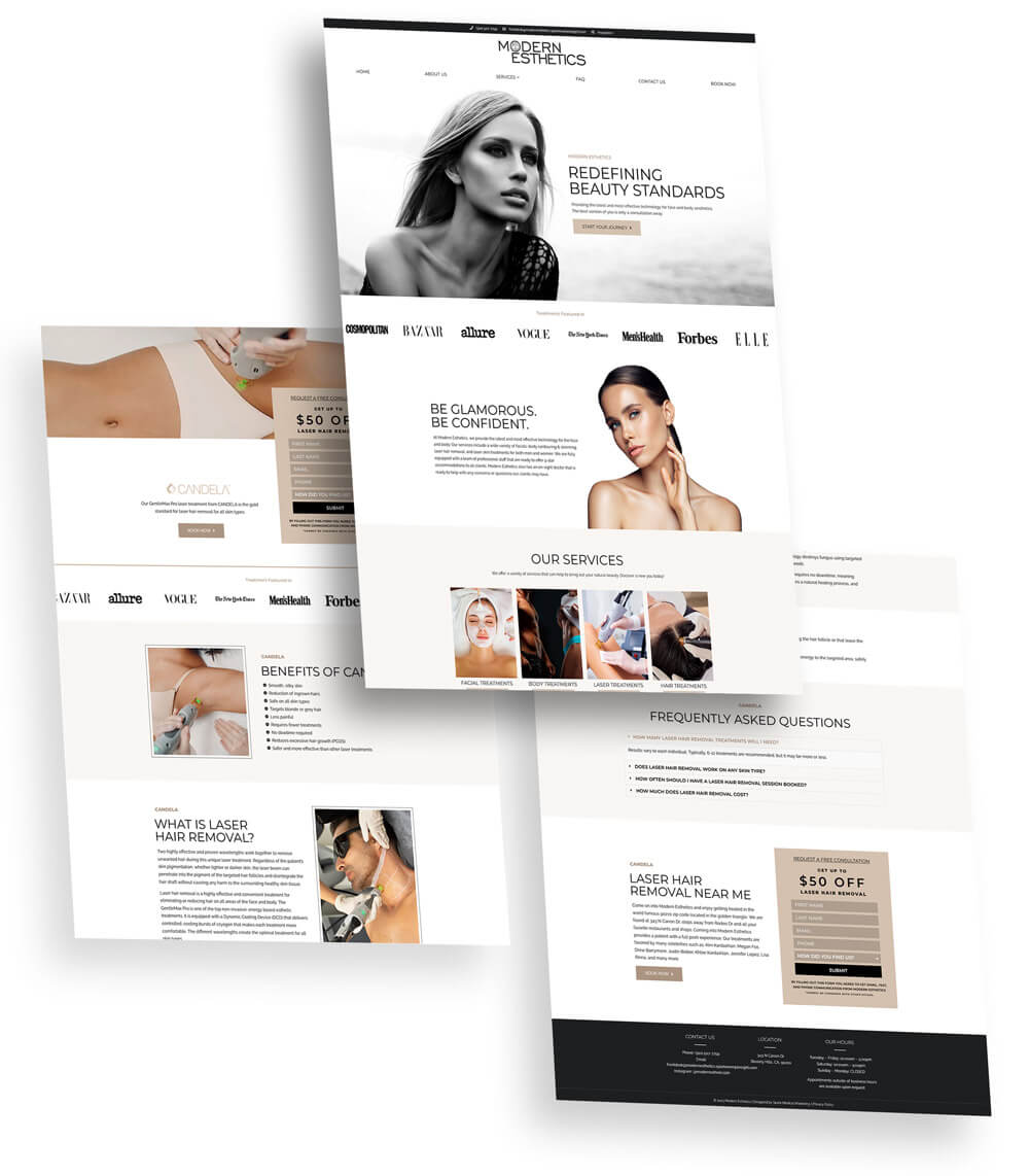 Modern Esthetics | Best Medical Websites Portfolio