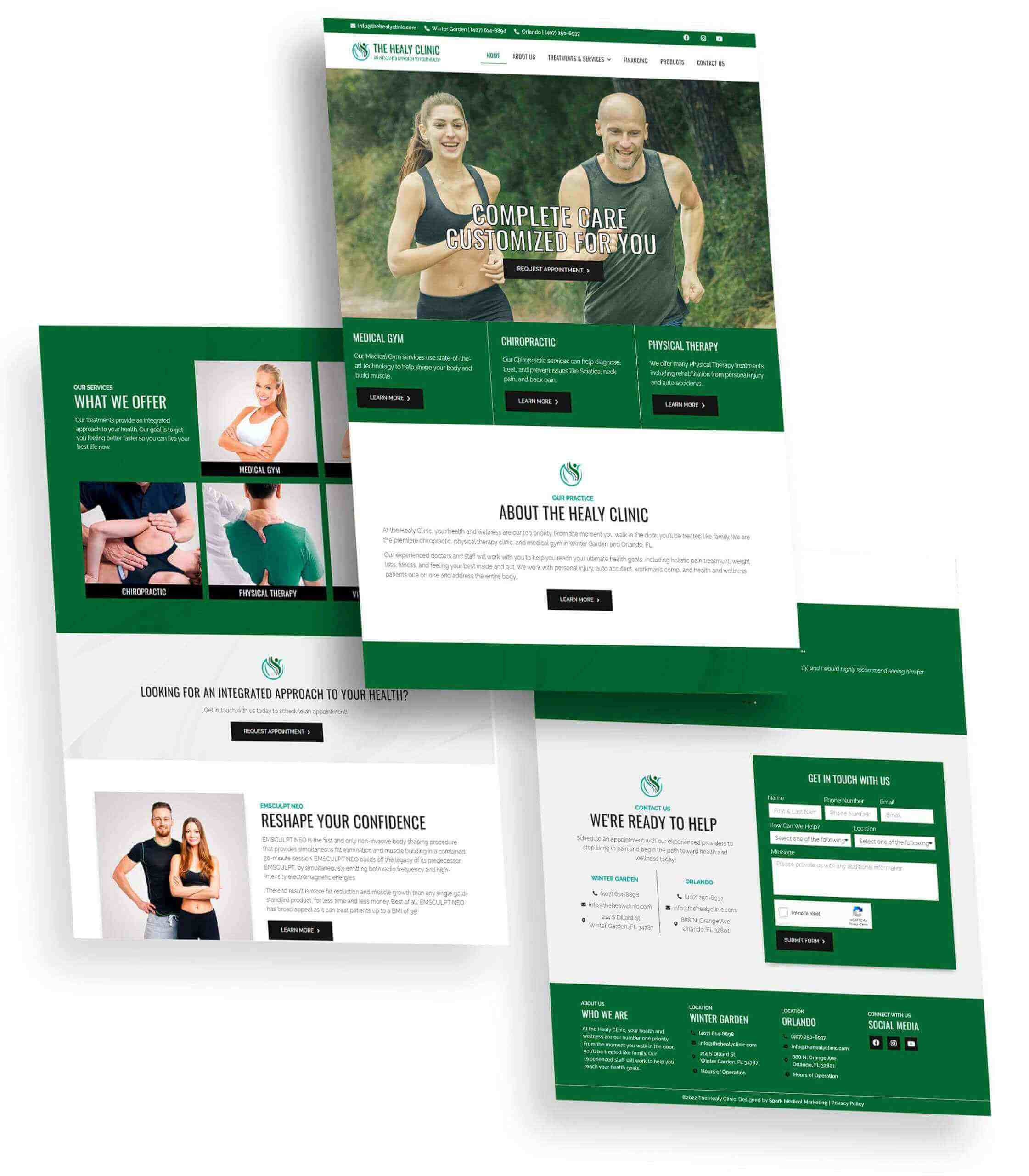 Healy Clinic | Best Medical Websites Portfolio